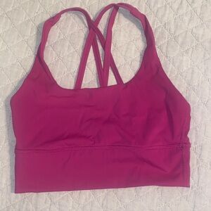 CRZ YOGA Fuchsia Sports Bra